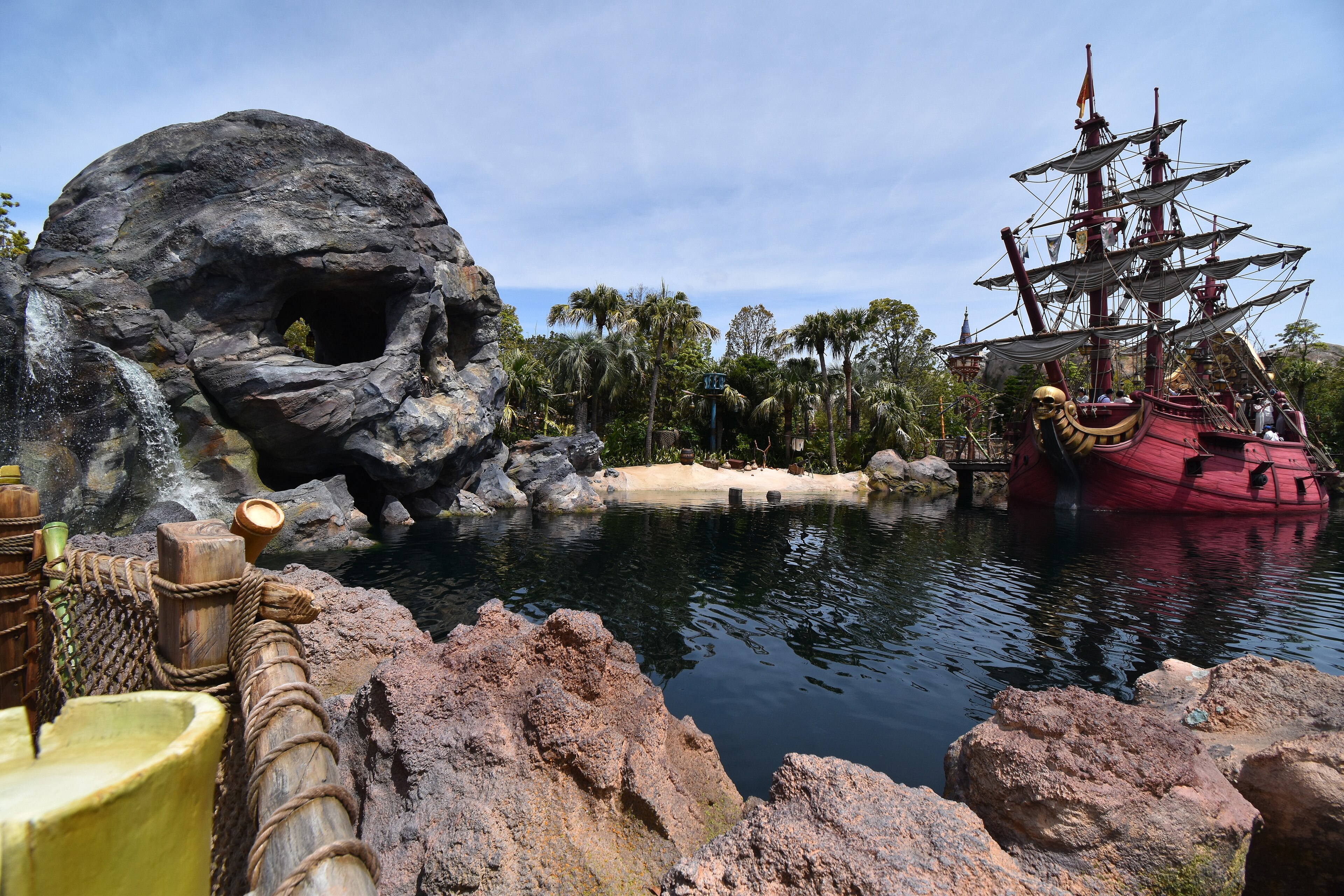 Never Land exterior in Fantasy Springs at Tokyo DisneySea