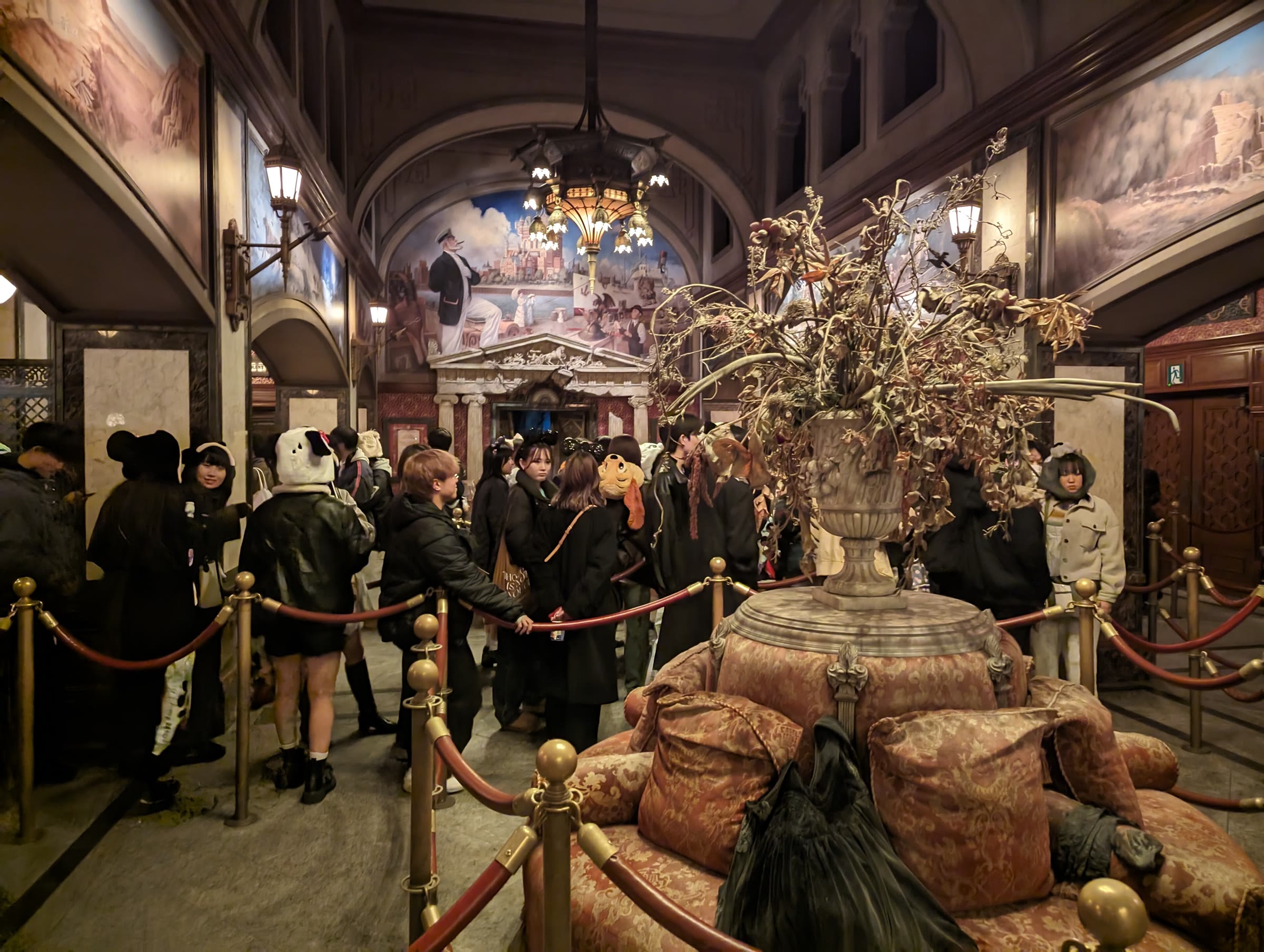Hotel Hightower, the Tower of Terror building at Tokyo DisneySea’s American Waterfront